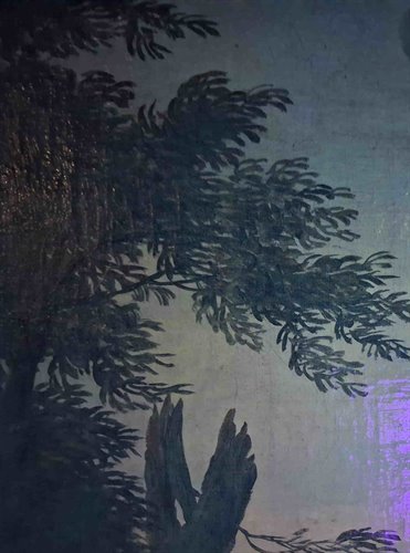 "Paysage avec berger et troupeaux"